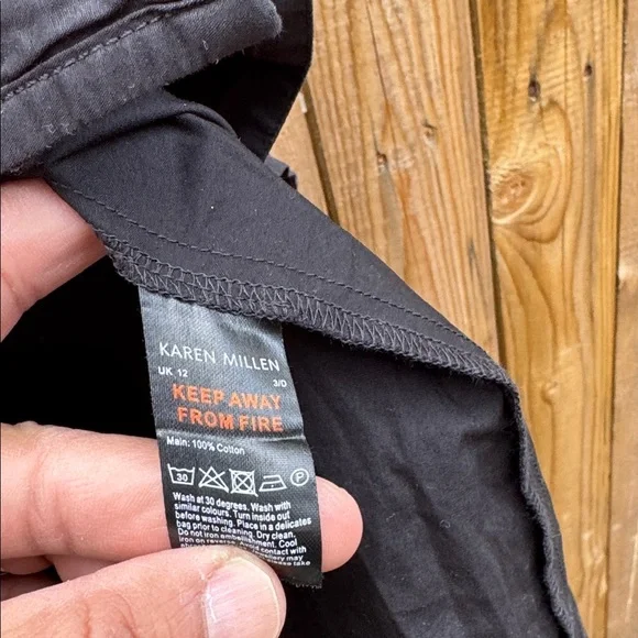 Karen Millen poplin tape embroidery woven dress - Picture 11 of 11